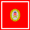 Croatia General Officer rank flag