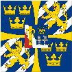 Royal Command Flag, Sweden