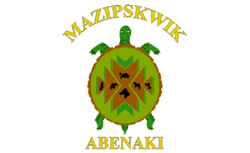 [Abenaki of the Mazipskwik & Related Bands flag]