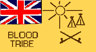 [Blood First Nation - Alberta flag]