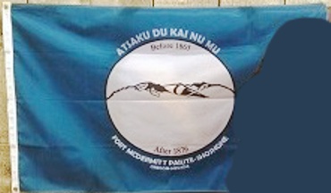 [Fort McDermitt Paiute-Shoshone, California flag]