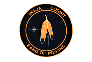 [Inaja Band of Mission Indians flag]