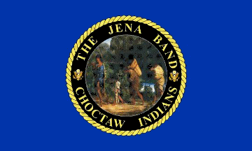 [Jena Band of Choctaw Indians flag]