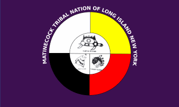 [Matinecock Tribal Nation, New York flag]