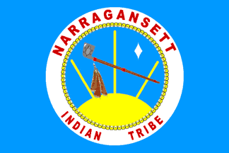 [Flag of Narragansett Indian Tribe, Rhode Island]