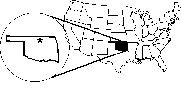 [Otoe-Missouria of Oklahoma map]