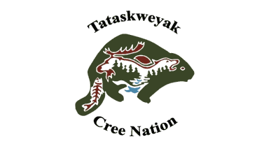 [Tataskweyak First Nation flag]