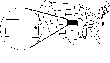 [Wyandot of Kansas - Kansas map]