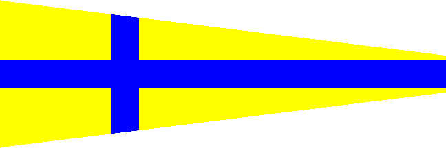 [German Signal Code Flag "3"]