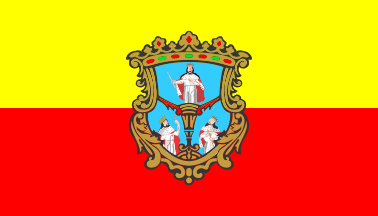 Alternate version of the flag of Morelia