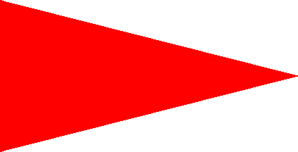 Storm warning flag