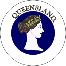 [Queensland Badge 1870-1876]