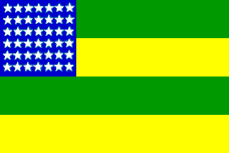 [Reconstructed Flag of Sergipe 
(Brazil), 1951-52]