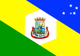 [Flag of Rancho Alegre D'Oeste, PR (Brazil)]