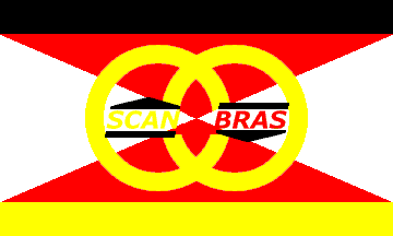 House Flag of SCANBRAS (Brazil)