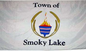[flag of Smoky Lake]