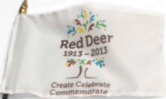 [Red Deer Centennial Flag]