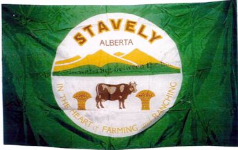 [flag of Stavely]