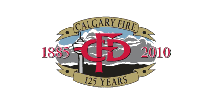 [Calgary Fire Department 125th Anniversary Flag]