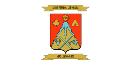 [flag of Saint-Ferréol-les-Neiges]