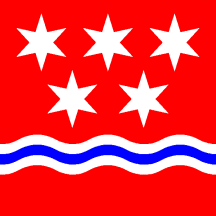 [Flag of Kreis Rheinwald]