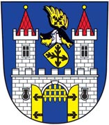 [Úštěk coat of arms]