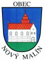 [Nový Malín coat of arms]