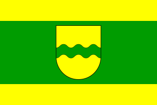 [Kleinkarlbach municipal flag]