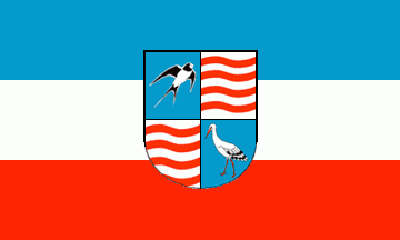 [Neuhausen upon Spree (Kopańce) municipal flag]