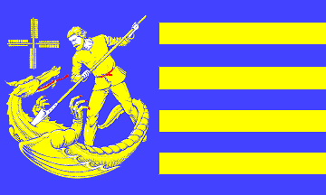 [Sankt Michaelisdonn municipal flag]