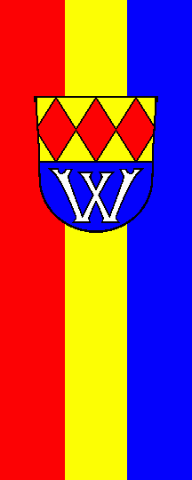 [Wilhermsdorf town banner w/ CoA]