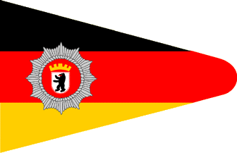 [Police Chief Car Pennant 1949 (East Germany)]