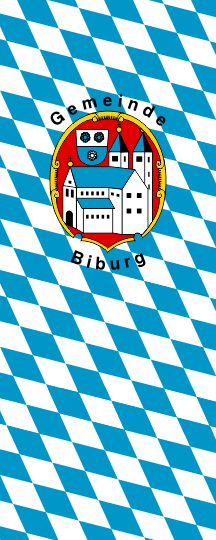 [Biburg municipal banner]
