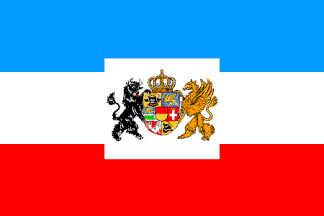 [Standard of the Grand Duke of Mecklenburg-Schwerin Afloat c.1878 / Standard of the Grand Duke of Mecklenburg-Strelitz c.1897-1918 (Germany)]