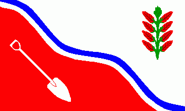 [Heidgraben municipal flag]