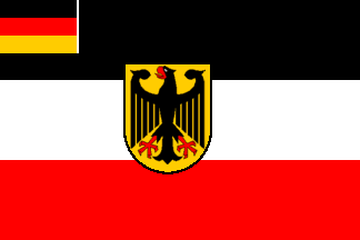[State Ensign 1926-1933, variant in an official publication (Germany)]