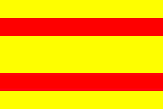 [Spanish Civil Ensign 1785-1927, in use in New Spain until 1821. By Željko Heimer]