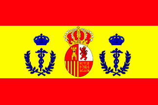 [Flag for Land Customs Buildings 1908-c.1931 (Spain)]