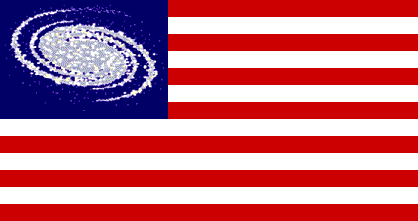 [American flag with whirlpool galaxy canton]