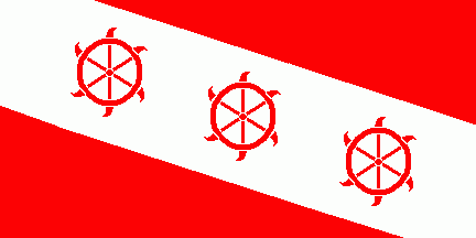 [Flag of St. John’s College Boat Club 1930]