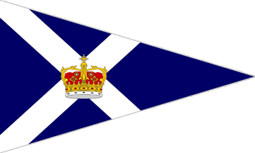 [Royal Highland Yacht Club ensign]