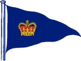 [Royal Western Yacht Club of England ensign]