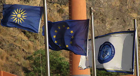 [Flags at Fira]