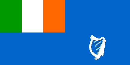 [Irish yacht ensign]