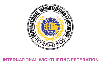 [International Weightlifting Federation flag]