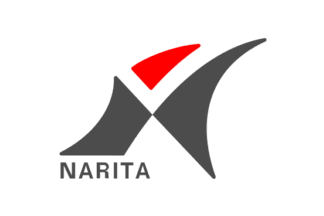 [flag of Narita]