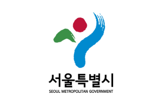 [Flag variant (with Korean and English text)]