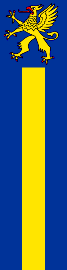 Vertical flag of Balzers
