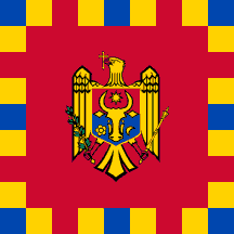 [Moldovan President of the Parliament's standard]