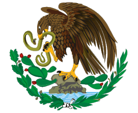 [1823 national coat of arms, third revision: 1916(1918)-1934. By Juan Manuel Gabino Villascán]